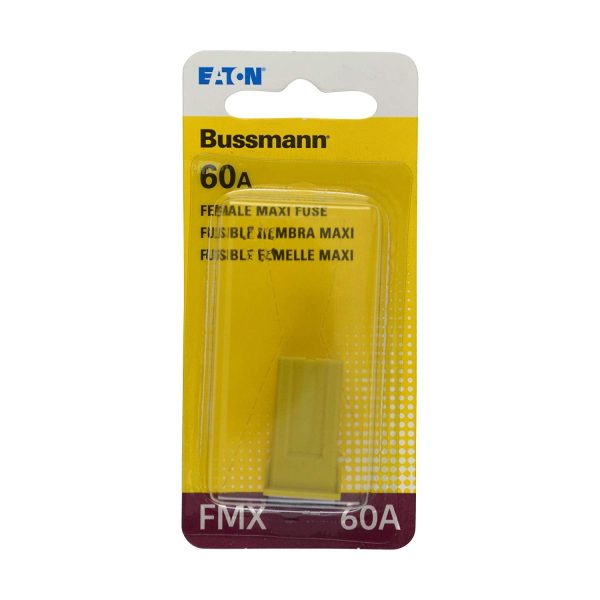 Bussmann BP FMX-60-RP Female Maxi Fuse, Yellow, 60 Amps Discount
