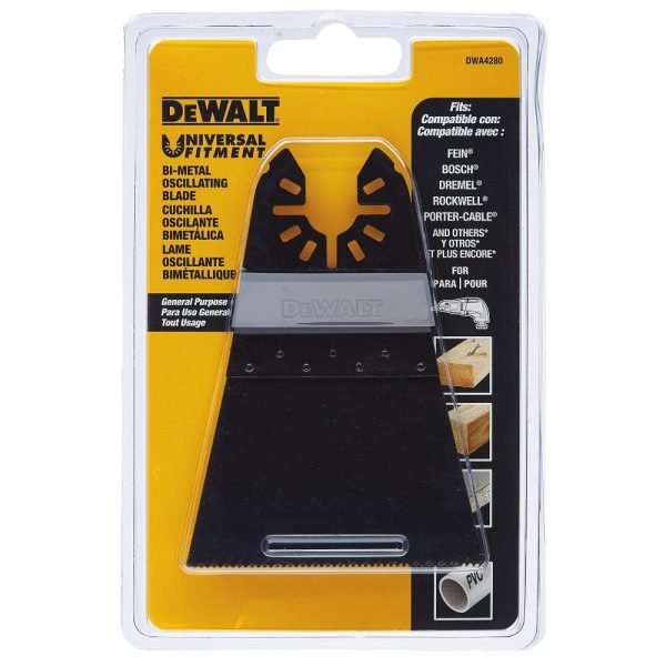 DeWalt DWA4280 Bi Metal Wood With Nails Oscillating Blade, 2-1 2  Online Sale - Image 2