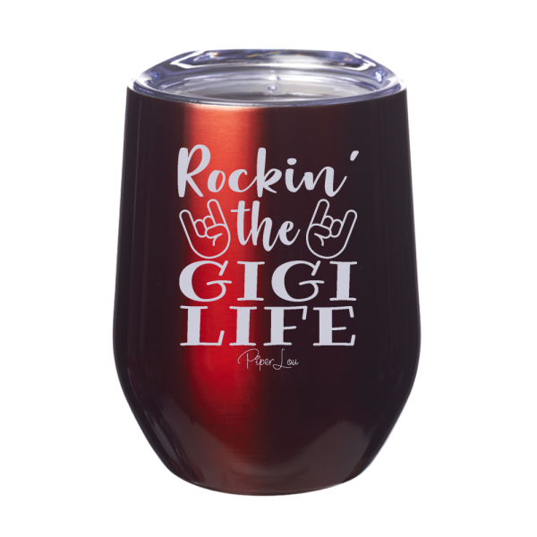 Rockin The Gigi Life 12oz Stemless Wine Cup Sale - Image 3