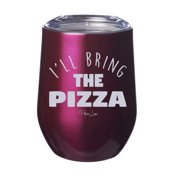 I ll Bring The Pizza 12oz Stemless Wine Cup For Sale - Image 2