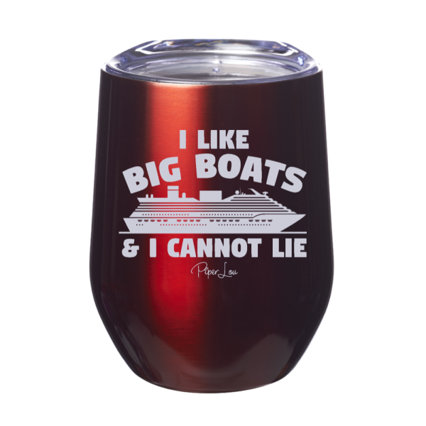 I Like Big Boats 12oz Stemless Wine Cup For Discount - Image 4