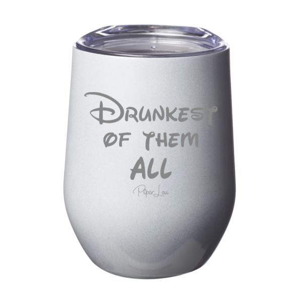 Drunkest Of Them All 12oz Stemless Wine Cup For Cheap